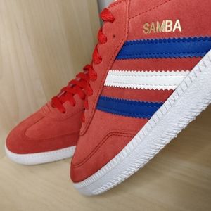 Adidas Samba Red, White, Blue 11.5